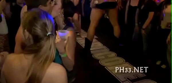  Tons of group sex on the dance floor
